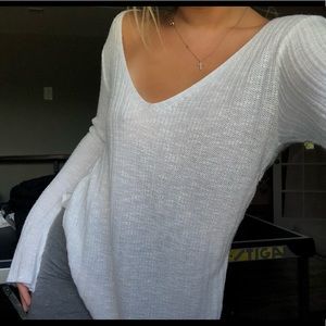 White Express Sweater